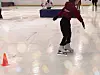 Training during a regular practice session at the skating rink. [HAEUN SHIN]