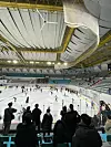 Competing in the figure skating promotion test at Mokdong Ice Rink. [HAEUN SHIN]