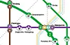The newly designed Seoul subway map marks both the station number and the line number for each station on the map. [SEOUL METROPOLITAN GOVERNMENT]