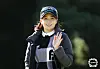 Professional golfer Park Gyeol waves at cameras during the Dongbu Construction Championship at Iksan country club in Iksan, North Jeolla, on Oct. 17, 2021. [KLPGA]