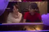 Yi-young and her best friend Soo-jin talking in their dormitory. [MEGABOX PLUS M]