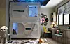 A sleep capsule displayed at Lotte Department store that claims to facilitate the optimal environment for sleep. [LOTTE SHOPPING]