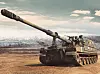 A type of K-9 self-propelled howitzer made by Hanwha Defense. [HANWHA DEFENSE]