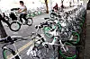 Ttareungi bicycles that are available for use. [JOONGANG ILBO]