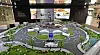 A mock-up of Hyundai Motor's vision in urban mobility set up at is Seoul headquarters. [HYUNDAI MOTOR]