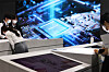 Samsung Electronics' booth at a semiconductor exhibition held at COEX in Seoul on Oct. 5. [YONHAP]