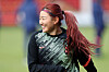 Cho So-hyun makes her first appearance in a Tottenham Hotspur shirt during a match against Aston Villa on Saturday. [SCREEN CAPTURE]