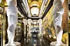 The elevator foyer leading to the reception desk at Capella Hanoi. [SUN GROUP]