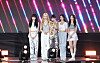 Girl group Le Sserafim attends the 37th Golden Disc Awards held in Bangkok on Saturday night. [GOLDEN DISC AWARDS ORGANIZING COMMITTEE]