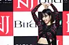 Kim Nam-joo poses for photos during her online showcase for 'Bird' on Monday afternoon. [PLAY M ENTERTAINMENT]