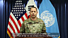 United Nations Command Spokesperson Col. Lee Peters delivers a statement on the results of an investigation of the exchange of gunfire between the two Koreas at the demilitarized zone on May 3. [SCREEN CAPTURE]