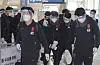 Korean national football team players, who will play a friendly match against Japan on Thursday, leave for Japan from Incheon International Airport on Monday morning. [YONHAP]