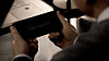 The LG Rollable seen during LG Electronics’ 2021 CES presentation in January. [LG ELECTRONICS]