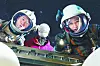 A scene from Korean sci-fi blockbuster “Space Sweepers” on Netflix. [NETFLIX]