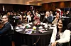 Participants engage with the speaker at the 2023 Overseas Korean Adoptees Gathering organized by the Overseas Korean Agency, a Korean government body established earlier this year to handle overseas Korean affairs, at the Grand Hyatt Seoul on Monday. Since the 1950-53 Korean War, some 200,000 Koreans born in the country have been adopted internationally. Government and nongovernmental organizations periodically run cultural exchange trips for some adoptees and their families. [YONHAP]