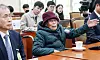 Forced labor victim Yang Geum-deok speaks at the National Assembly's Foreign Affairs and Unification Committee meeting on Monday. [KIM SEONG-RYONG]