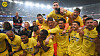 Borussia Dortmund celebrate reaching the 2023-24 Champions League final. [ONE FOOTBALL]