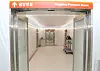 Doors separating rooms of different air pressure. [KIRAMS]