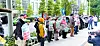 Activists stage a protest in front of Mitsubishi Heavy Industries in Tokyo on Oct. 10, demanding that the company apologize and compensate Korean victims of wartime forced labor. [YONHAP]