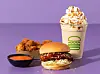 Shake Shack's Korean-style chicken sandwich made with white kimchi and gochujang. [SPC GROUP]