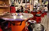 Only two customers sit on a table at a restaurant in central Seoul on July 12, the same day in which a heighten social distancing regulation that only allows two people to gather was enacted. [YONHAP]