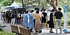 People line up to get a Covid-19 test at a clinic in the southwestern city of Daegu on Monday. According to the Korea Disease Control and Prevention Agency, the number of Covid-19 screening clinics fell from 860 during the Omicron wave to 619 as of Monday. [NEWS1]