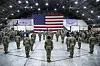 A ceremony launching a South Korea-based United States Space Force unit takes place at Osan Air Base in Pyeongtaek, Gyeonggi on Wednesday. [JOINT PRESS CORPS]
