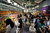 Long line of shoppers are waiting to purchase goods at Don Quijote pop-up store, Japan’s largest discount retailer, at The Hyundai Seoul department store in Yeouido, western Seoul, on July 8. [YONHAP]