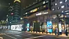 Digital signage installed at a bus stop near Hongik University in western Seoul displays advertisements. [JOONGANG ILBO]