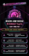The 16 candidates for the 'WhosFandom Award” for the 30th High1 Seoul Music Awards. [WHOS FAN]