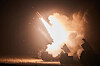 A surface-to-surface Atacms missile is fired during joint U.S.-South Korea military exercises on Monday morning in response to the North's latest volley of short-range ballistic missiles over the weekend. [JOINT CHIEFS OF STAFF]