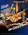 Oriental Brewery's Cass beer comes in Olimited-edition World Cup-themed packaging [ORIENTAL BREWERY]