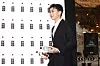 American rapper Jay Park makes an appearance at a pop-up store to promote his liquor at The Hyundai Seoul in Yeongdeungpo District, western Seoul, on Feb. 25. Park is the CEO of his liquor company Won Spirits. [YONHAP]