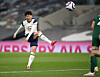 Tottenham's Son Heung-min scores the fourth goal during the Premier League match between Tottenham Hotspur and Sheffield United at Tottenham Hotspur Stadium in London on Sunday. [EPA/YONHAP]