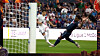 Paris Saint-Germain midfielder Lee Kang-in scores a goal. [ONE FOOTBALL]