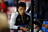 Hwang Hee-chan appears as an unused substitute as Wolverhampton Wanderers take on Bournemouth at Vitality Stadium in Bournemouth, England on Wednesday. [REUTERS/YONHAP]