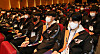 The KBO's latest intake of rookies gather for an orientation event at Daejeon Convention Center in Daejeon on Thursday. The gathered players listened to a series of talks, including from KBO Commissioner Heo Koo-youn and the KBO's all-time hits leader Park Yong-taik, a former LG Twins franchise star and current baseball commentator.  [NEWS1]
