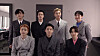 Boy band BTS appears on the Recording Academy’s nomination announcement livestreamed on Wednesday to announce the nominees of the 64th Annual Grammy Awards’ Best Alternative Music Album category. [SCREEN CAPTURE]