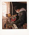 A young carpenter is working on a house while being filmed for hit YouTube channel “A Carpenter’s Diary,” which is run by a group of carpenters in their 20s and 30s. [HA TAE-MIN]