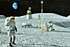 An image portraying a part of NASA’s Artemis program aimed at landing humans on the Moon by 2024, and focusing on Mars as a long-term human spaceflight goal after that. Korea is to participate in the international program. [NASA]