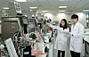 Samsung Bioepis researchers. The drug developer said it has received approval for clinical trials on its new opthalmology biosimilar. [SAMSUNG BIOEPIS]