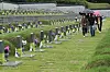 People visit the May 18th National Cemetery in Gwangju on Sunday, two days ahead of Gwangju Democratization Movement Day on May 18. [YONHAP]