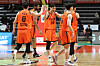The Goyang Carrot Jumpers celebrate during a KBL game against Wonju DB Promy at Goyang Gymnasium in Goyang, Gyeonggi on Jan. 19. [NEWS1]