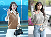 IU (whose real name is Lee Ji-eun), left, and Chun Woo-hee [ILGAN SPORTS]