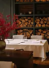 A table at Mosu Seoul in Itaewon in central Seoul's Yongsan District [MATTY YANGWOO KIM]