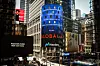 A message on Nasdaq Market Site congratulating the listing of the Global X Cloud computing ETF in New York's Time Square in April 2019 [MIRAE ASSET GLOBAL INVESTMENTS]