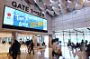 LG Electronics displays a promotional advertising for the country's bid at a local airport. [LG Electronics]