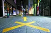 The empty streets of Myeong-dong in Jung District. [YONHAP]