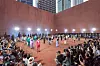 Attendees take photos of Caruso's 2025 Spring/Summer collection show, held at the Sky Square of the Seosomun Shrine History Museum in central Seoul. during Seoul Fashion Week on Sept. 4. [SEOUL METROPOLITAN GOVERNMENT]