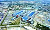 Aerial shot of Samsung Electronics' Pyeongtaek fabrication plant [SAMSUNG ELECTRONICS]